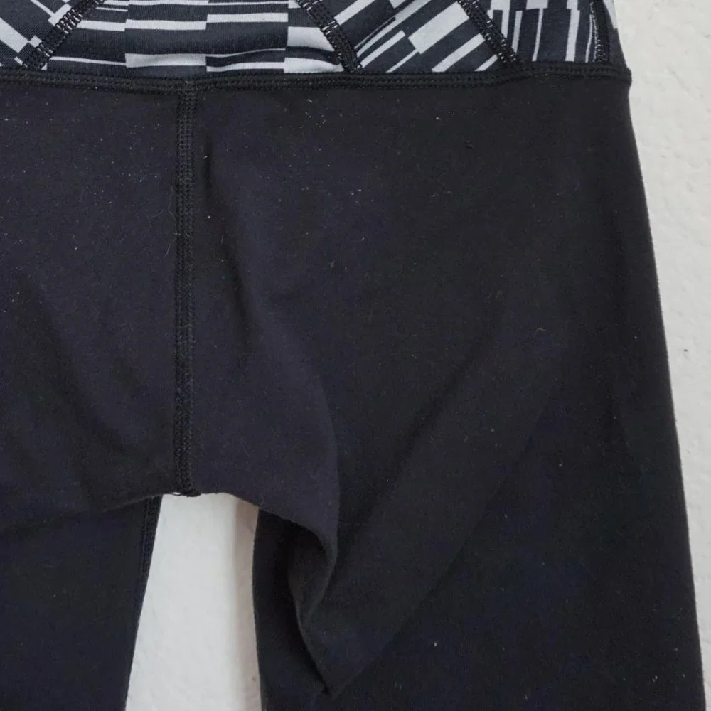 Lululemon Wunder‎ Under black Crop leggings